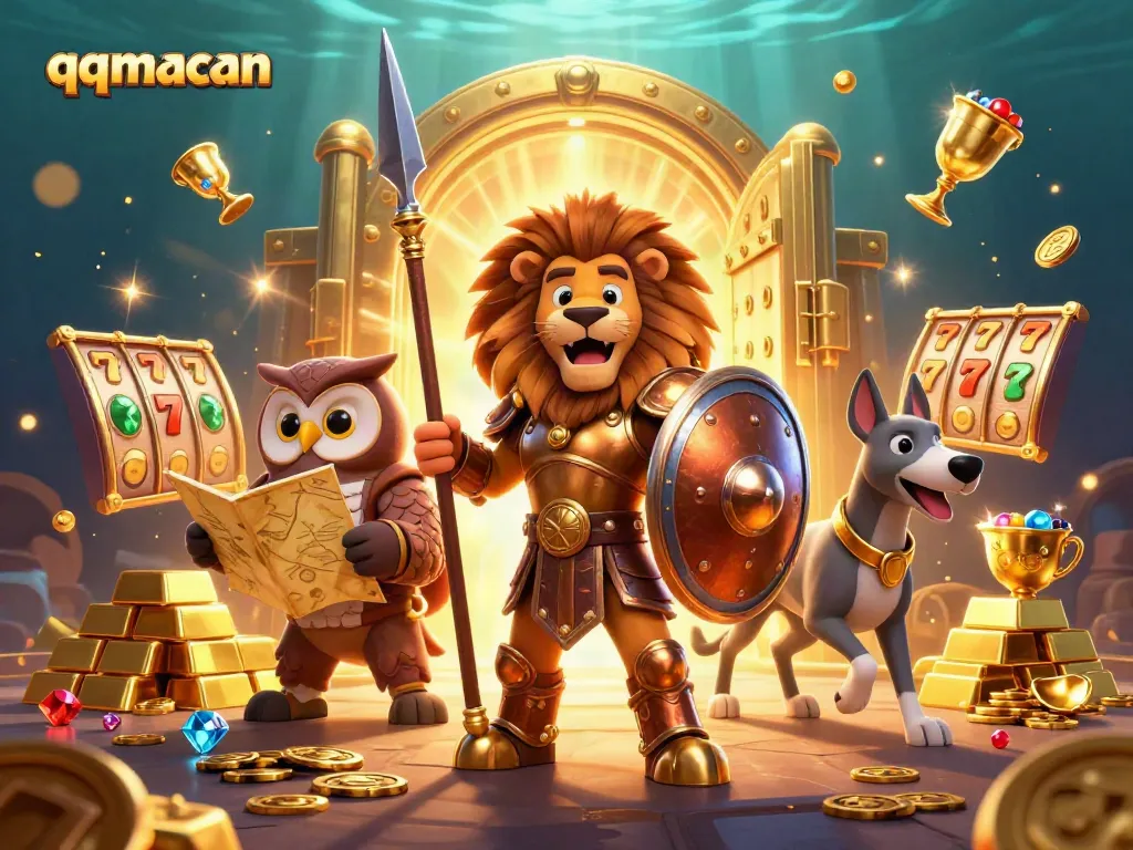 Engage with qqmacan's thrilling real-time gaming experience, featuring dynamic slot action and immersive visuals.