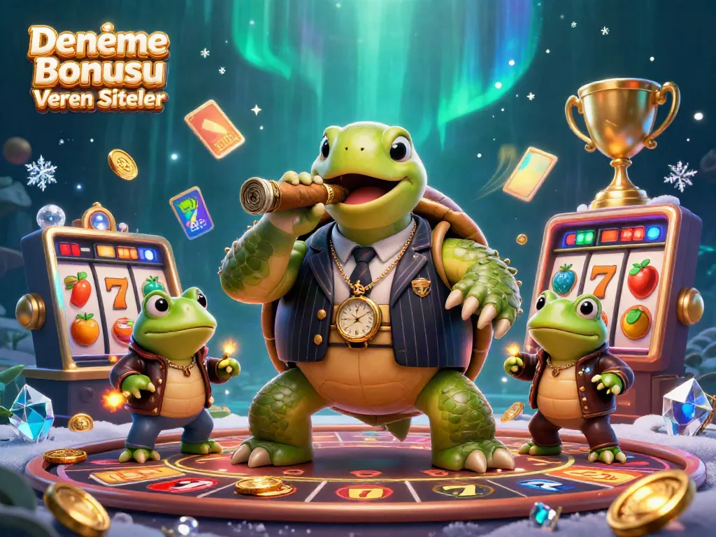 Experience exciting wins with Deneme Bonusu Veren Siteler, featuring lively casino characters and dynamic game elements.