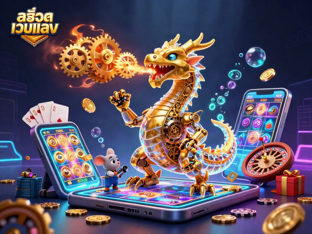 เล่นสล็อตเว็บตรงกับมังกรทองสุดอลังการที่มีฟีเจอร์พิเศษมากมาย
