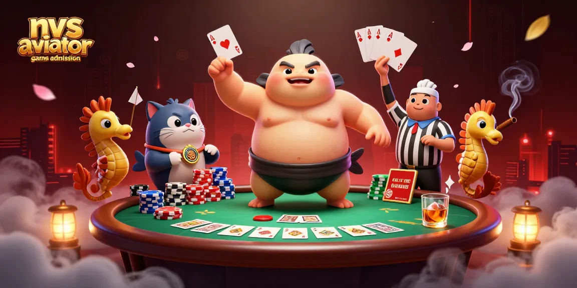 Join the excitement of the nvs aviator game admission with immersive underwater poker action.