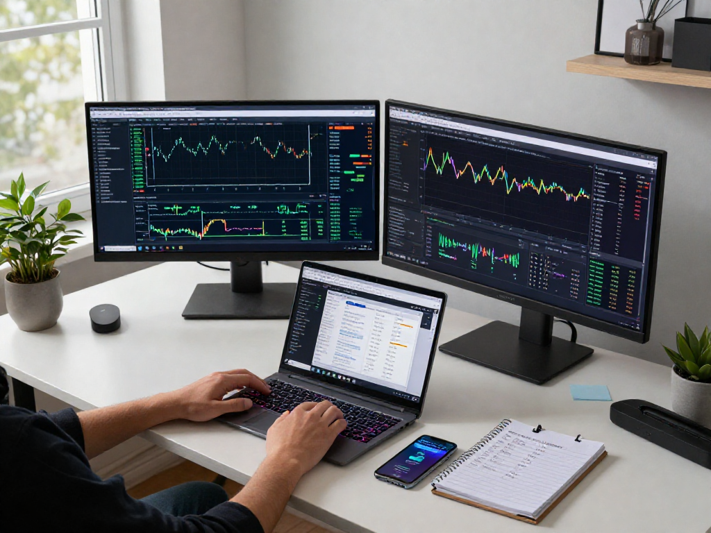 MetaTrader 5 官网：现代金融交易平台与数字货币的结合，展示加密货币图表与交易工具。