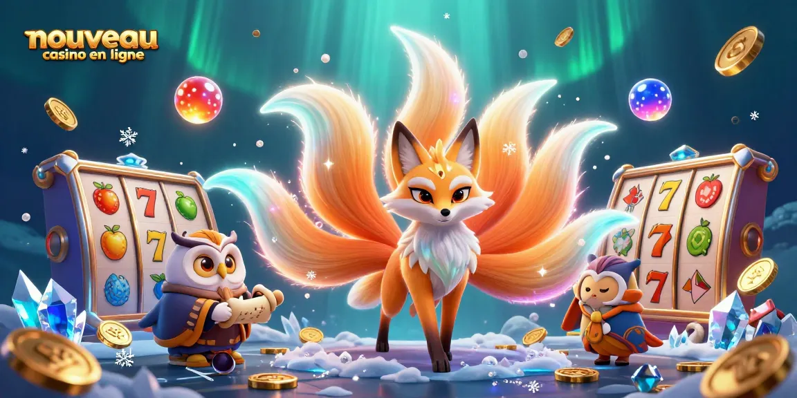 Jouez à des jeux passionnants au nouveau casino en ligne avec des animations vibrantes de esprits et de machines à sous.