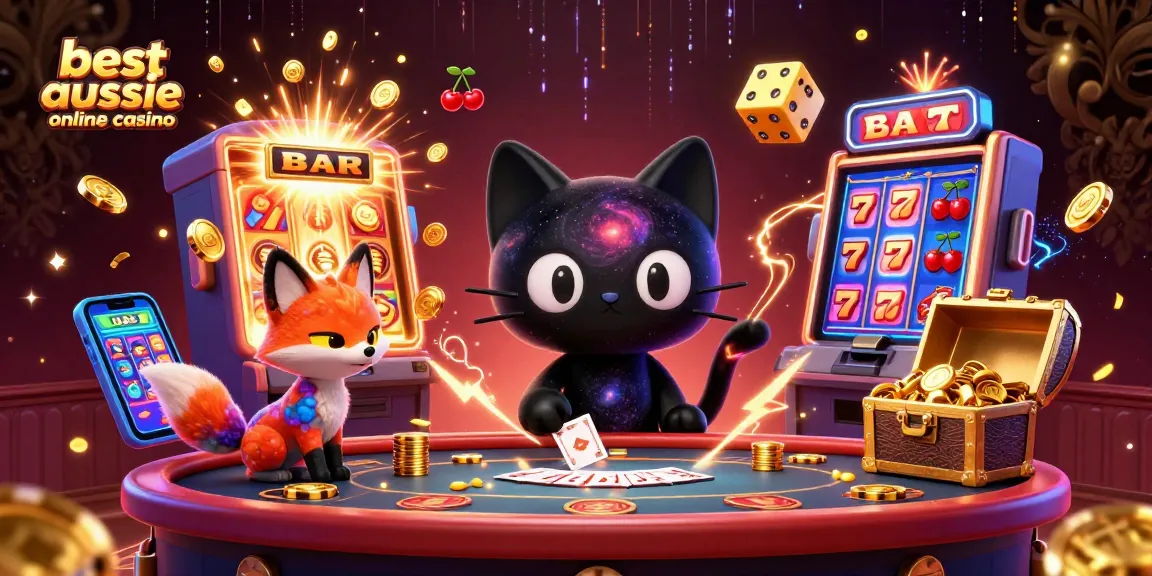 Experience the thrill of the best aussie online casino with a cosmic gaming scene.