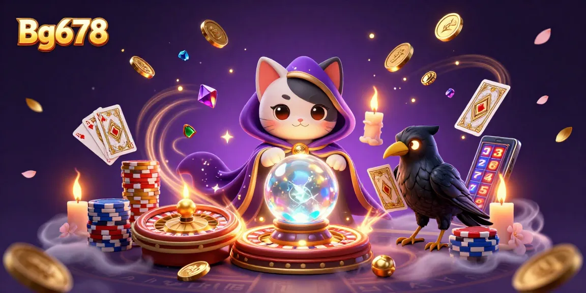 Engage in thrilling gameplay at Bg678 with a colorful casino scene full of vibrant characters and dynamic elements.