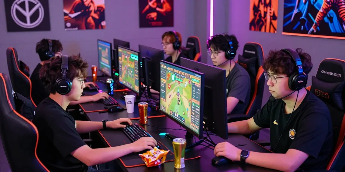 Pengalaman bermain diana4d dengan para gamer online di lingkungan modern yang penuh semangat.