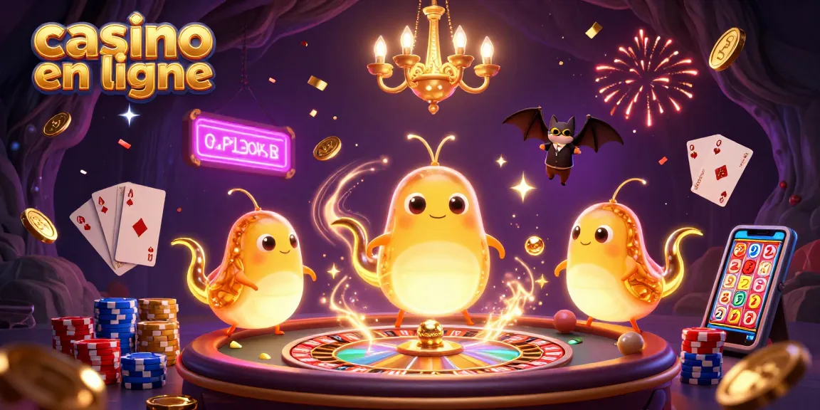 Vivez l'expérience de casino en ligne avec des lumières scintillantes et des jeux captivants.