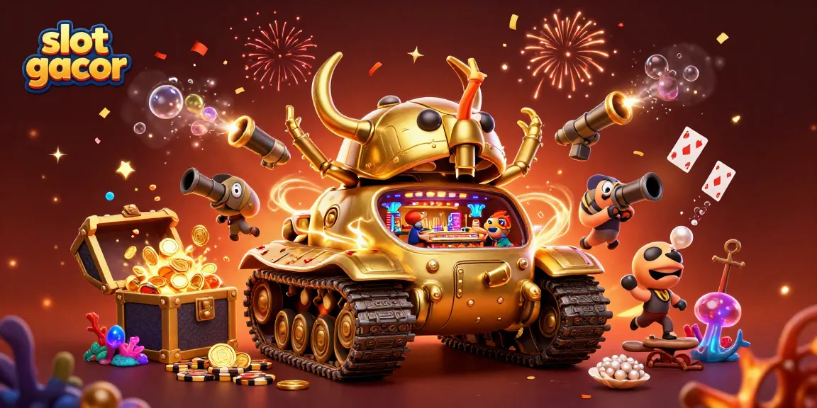 Slot gacor memberikan kegembiraan dengan tank kepiting emas dan kasino mini lengkap dengan pesta koin