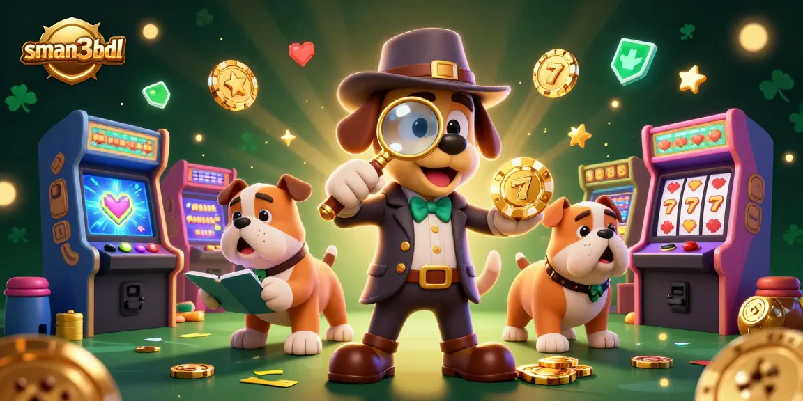 Gali petunjuk kemenangan di sman3bdl dengan detektif kartun dan chip poker emas.