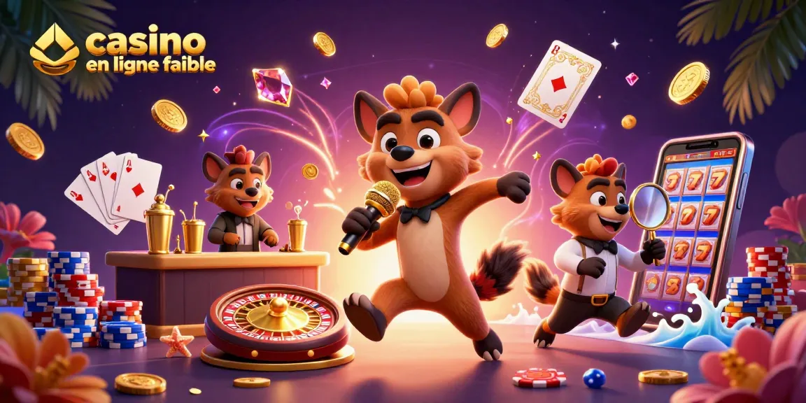 Profitez d'un casino en ligne fiable avec un spectacle comique haut en couleur.