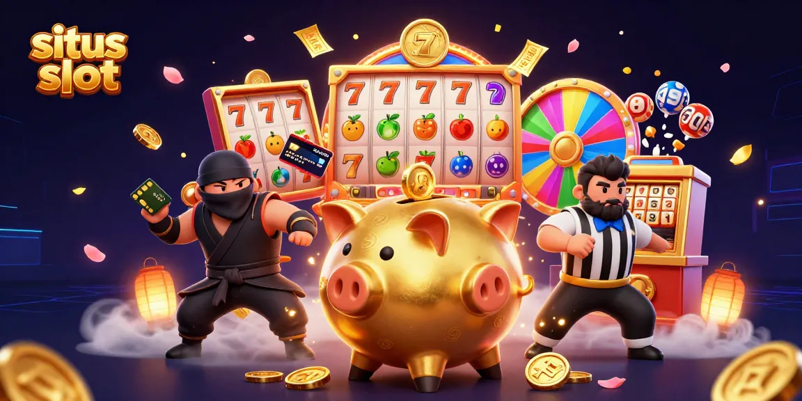 Gambaran situs slot dengan semua karakter yang berinteraksi dan banyak simbol permainan