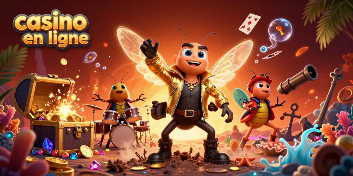 Découvrez casino en ligne avec des personnages en 3D plongés dans un univers vibrant et dynamique.