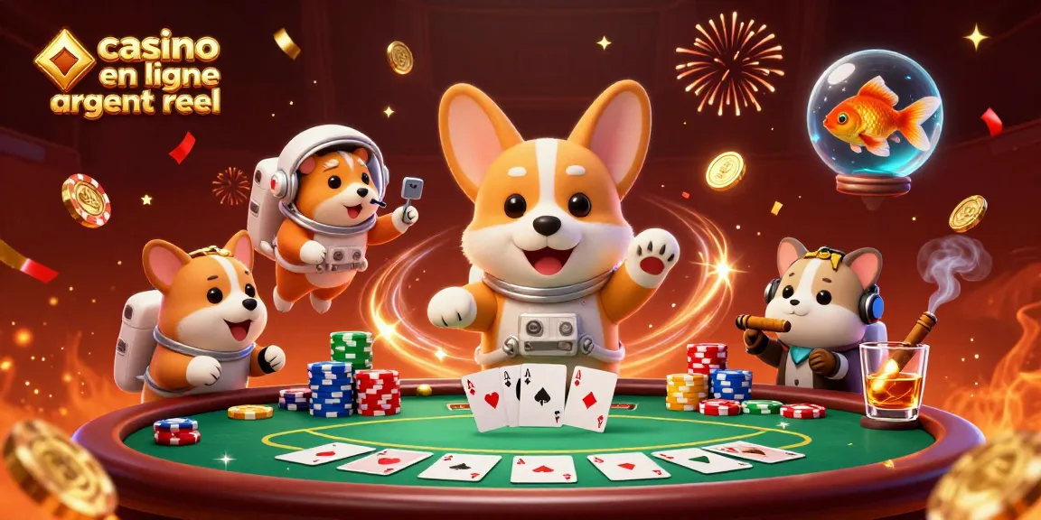 Essayez votre chance avec le casino en ligne argent réel en jouant à des jeux captivants dans notre illustration.