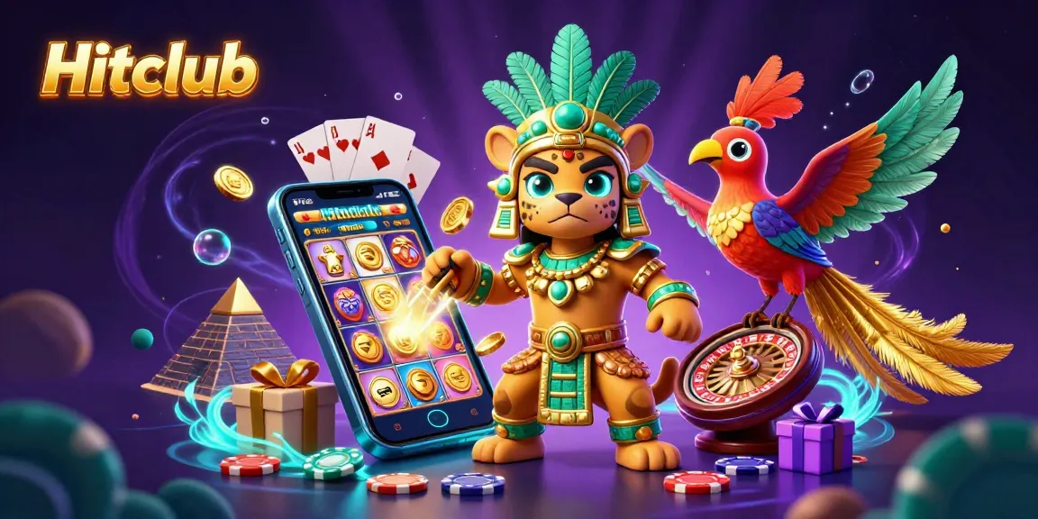 Hitclub offers vibrant slot game experiences with immersive characters and dynamic casino elements.